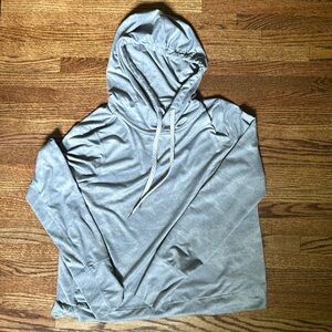 One Vuori hooded pull over